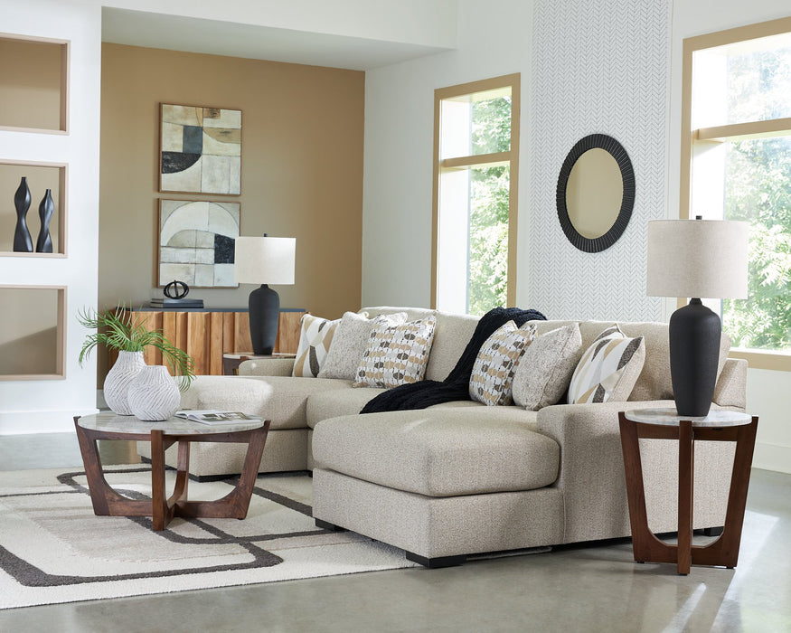 Laurelgrove Double Chaise Sectional - MR ZEE FURNITURE