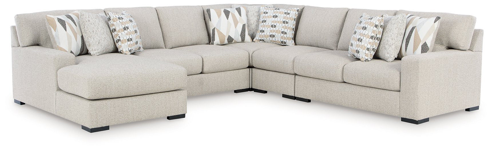Laurelgrove Sectional with Chaise - MR ZEE FURNITURE