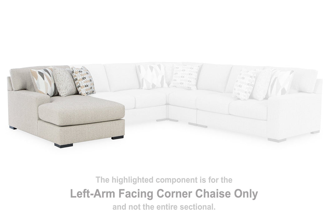 Laurelgrove Sectional with Chaise - MR ZEE FURNITURE