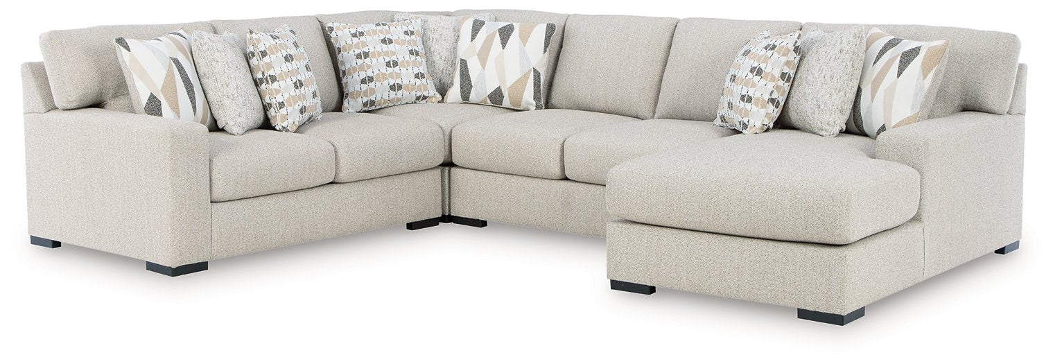 Laurelgrove Sectional with Chaise - MR ZEE FURNITURE