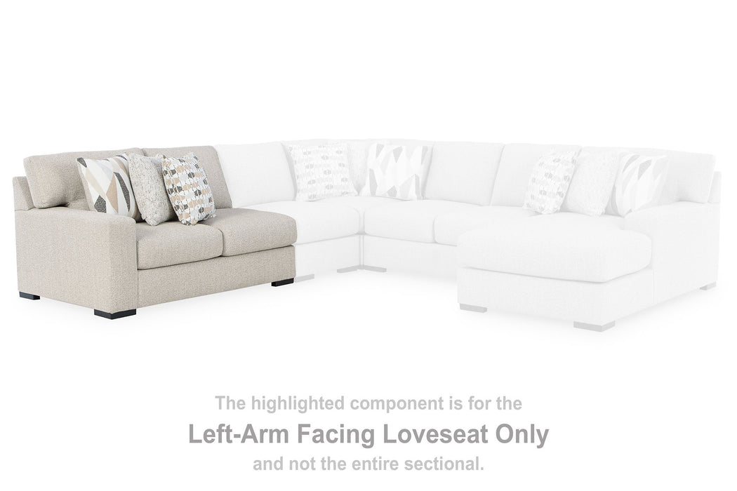 Laurelgrove Sectional with Chaise - MR ZEE FURNITURE