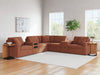 Modmax Balanced Sectional with Audio and Storage Consoles - MR ZEE FURNITURE