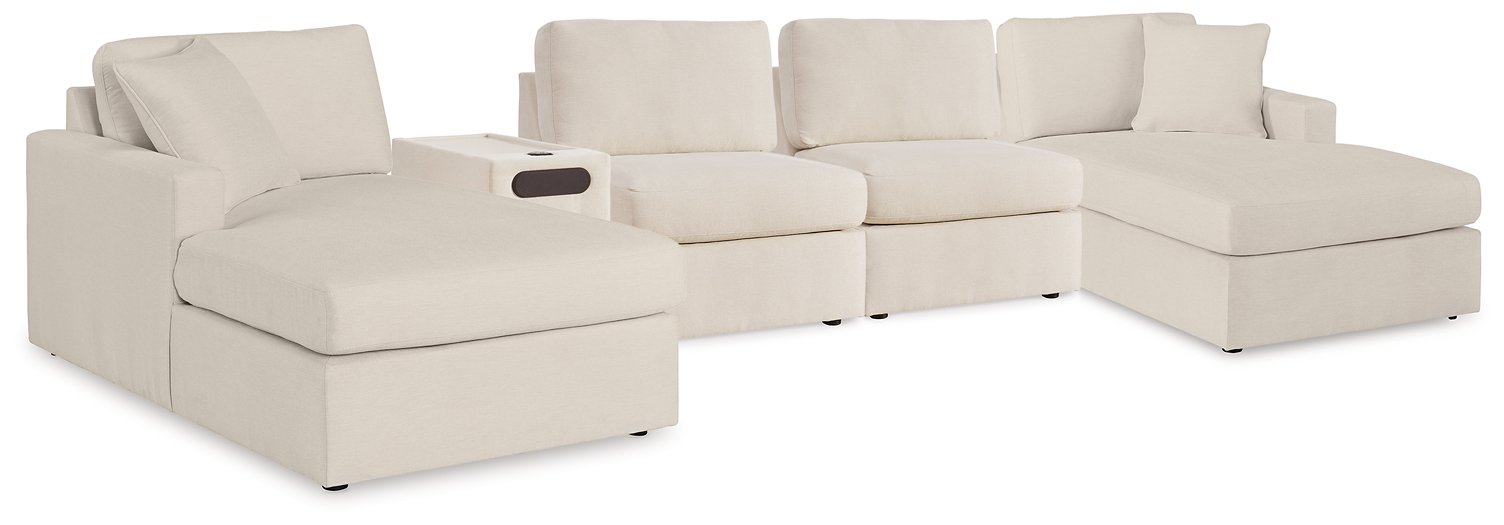 Modmax 5 Piece Sectional with Audio Console - MR ZEE FURNITURE