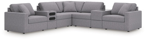 Modmax Balanced Sectional with Audio and Storage Consoles - MR ZEE FURNITURE