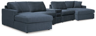 Modmax 5 Piece Sectional with Audio Console - MR ZEE FURNITURE