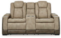Next-Gen DuraPella Power Reclining Loveseat with Console - MR ZEE FURNITURE