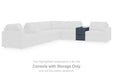 Modmax Sectional with Audio System - MR ZEE FURNITURE