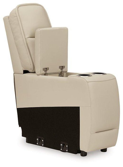 Double Deal Reclining Sectional with Console - MR ZEE FURNITURE