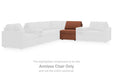 Modmax Balanced Sectional with Audio and Storage Consoles - MR ZEE FURNITURE