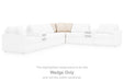 Modmax Balanced Sectional with Audio and Storage Consoles - MR ZEE FURNITURE