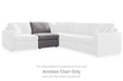 Modmax 5 Piece Sectional with Audio Console - MR ZEE FURNITURE