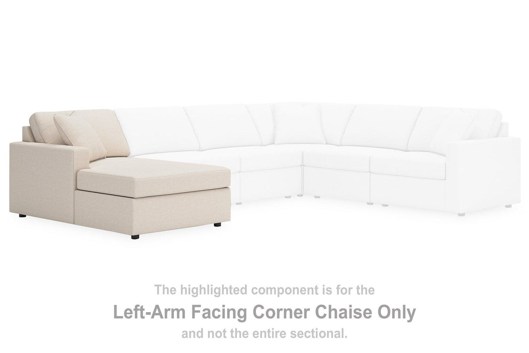 Modmax 5 Piece Sectional with Audio Console - MR ZEE FURNITURE