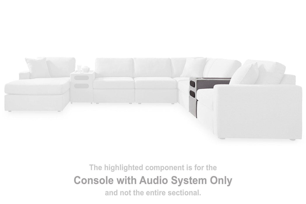 Modmax 5 Piece Sectional with Audio Console - MR ZEE FURNITURE