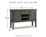 Hallanden Dining Server - MR ZEE FURNITURE