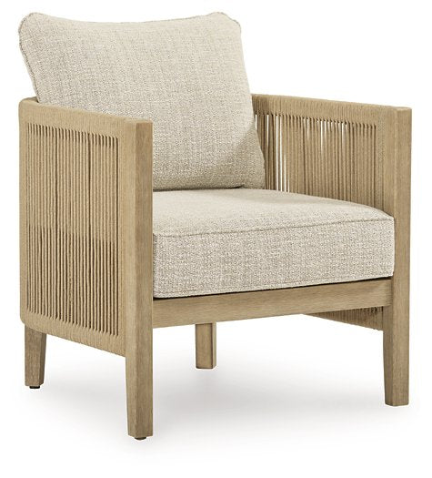 Spooners Cove Outdoor Lounge Chair with Cushion (Set of 2) - MR ZEE FURNITURE