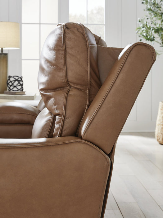 DeepWakes Power Reclining Loveseat with Console - MR ZEE FURNITURE
