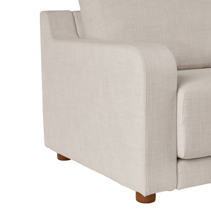 Owen 87.6" Sofa - Effie Linen - Linen - MR ZEE FURNITURE