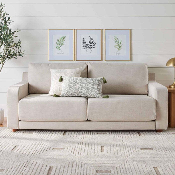 Owen 87.6" Sofa - Effie Linen - Linen - MR ZEE FURNITURE