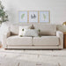 Owen 87.6" Sofa - Effie Linen - Linen - MR ZEE FURNITURE